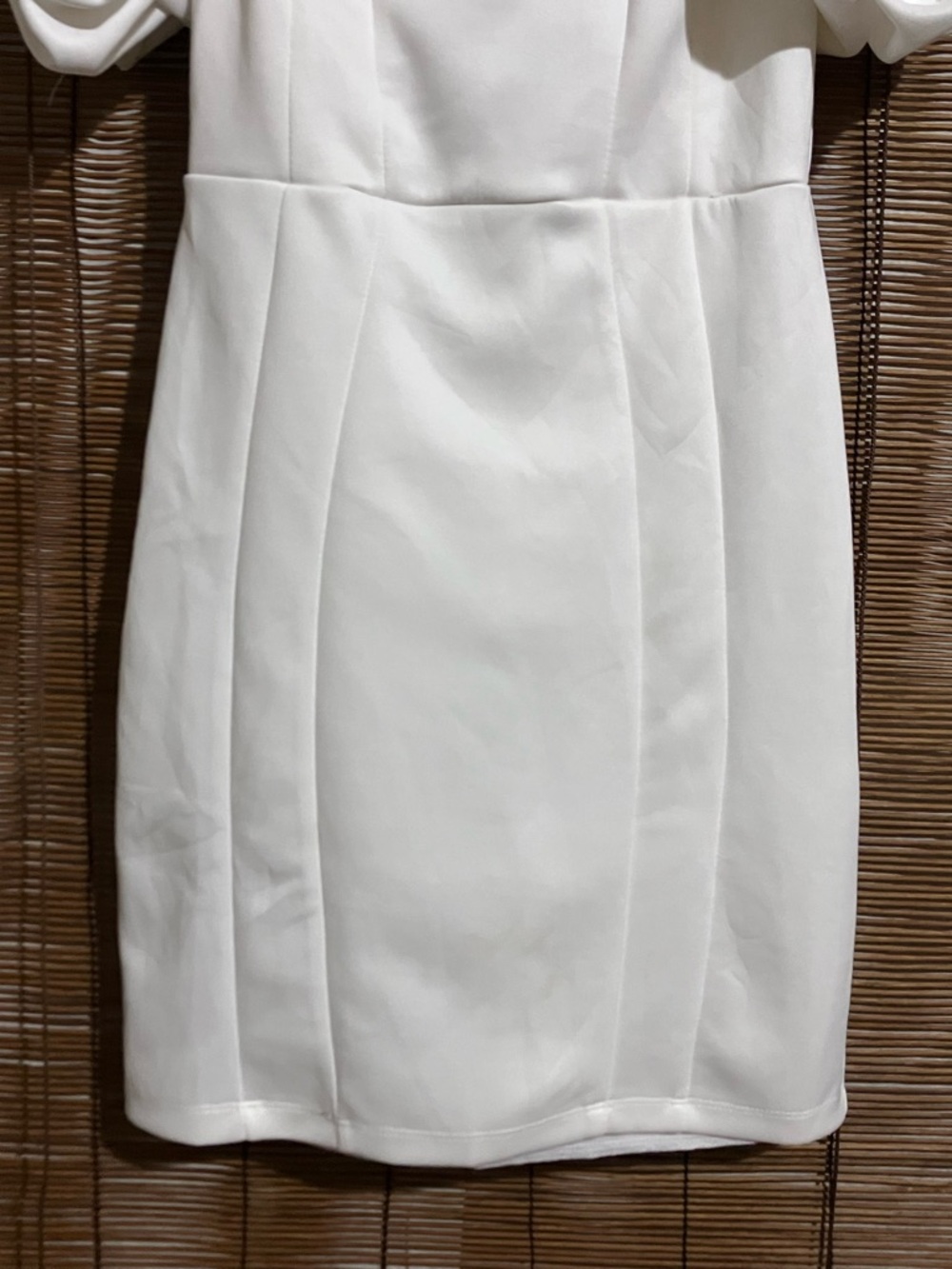 Windsor White Ruffled Off-Shoulder Mini Dress - Picture 4 of 11